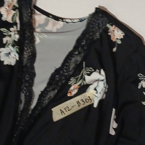 Skue Curve Floral Lace V-neck  Blouse Top Size 1XL - Picture 11 of 11